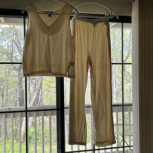 Nautica sleepwear two piece polkadot set!!